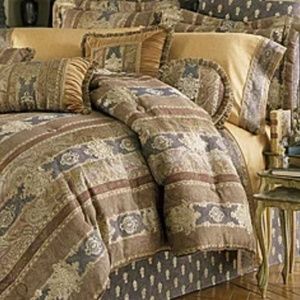 Croscill Accents Discontinued Ascot Valence Figaro Curtain
